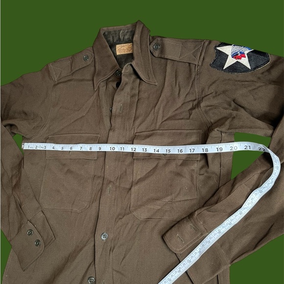 True Vintage WWII Jayson Made in USA Military Shirt - Picture 7 of 8